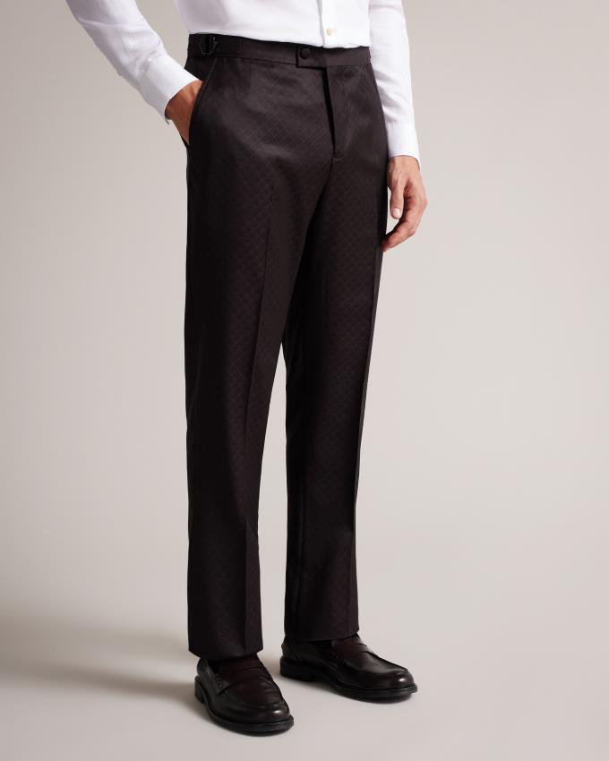 Pantalon Ted Baker Camburn Fit Noir Homme | ACZ-48190580